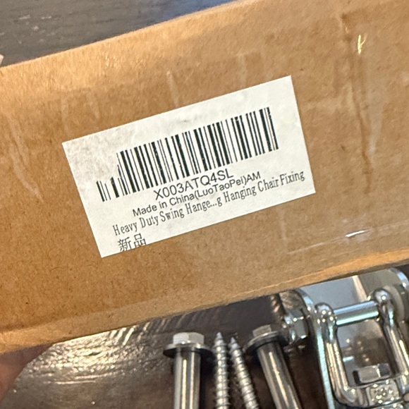 Heavy Duty Swing Hanger Hook Hanging Chair 360 Swivel - Picture 8 of 8